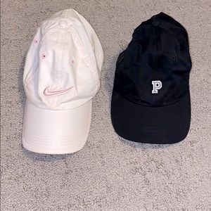 Nike and PINK ball cap bundle